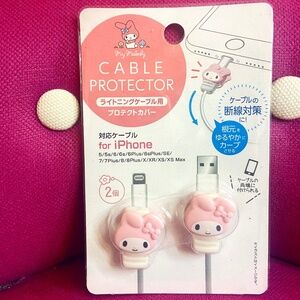 Sanrio My Melody Rare Novelty Cable Protector Electronics for Old Model iPhone: